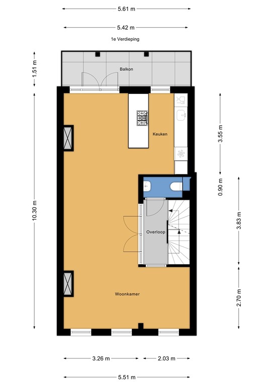 mediumsize floorplan
